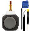 iParto Joystick 3D di ricambio per Nintendo 2DS 3DS 3DS XL joystick analogico pollice con tappo a cerchio