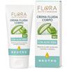 FLORA Crema Fluida Corpo Neutra BIO‑COSMOS 150 ml - Senza Profumo, Idratante con Aloe Vera - Glicerina, Base Personalizzabile con Oli Essenziali, Per Pelli Sensibili, Viso & Corpo
