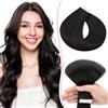 SEGO Pro Extension Biadesive Capelli Veri 10pz 35cm #1B Nero Naturale Capelli Umani Remy Extension Capelli Veri Biadesivo Tape in Hair Extension (10g)