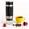 Duckdik Macchina da caffè espresso portatile 3 in 1, auto-riscaldabile 20 bar, compatibile con capsule piccole o grandi e caffè macinato, batteria ricaricabile USB, per viaggi, ufficio, campeggio
