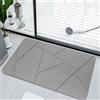 Beojonvy Tappeto Bagno Assorbenti, Tappetino Doccia Antiscivolo, Tappetino-Super-Assorbente, Tappetinos Assorbente Cucina per Lavanderie, Cucine, Scrivanie, Bagni 40x60cm