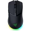 Razer Cobra HyperSpeed - Mouse wireless da gaming leggero personalizzabile - 62g - 26K DPI Sensor - AI Prompt Master - 1000 Hz Polling - HyperSpeed Wireless 2,4 GHZ & Bluetooth - RGB - PC/Mac | Nero