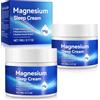 Uocasi Crema per dormire lenitiva al magnesio, 2 x 90 g di burro idratante per la pelle e i muscoli del corpo, sollievo per gambe senza riposo, rilassante muscolare per crampi e dolori, supporto naturale del