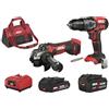 SKIL KIT 3354EA TRAPANO PERCUSSIONE 3020 + SMERIGLIATRICE 3920 20V