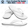 Crocs Sandali infradito Crocs Crocband bianco bianco 11033-100 taglia unisex