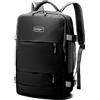 Arredoplaza Zaino Da viaggio Aerio 43x28x16, Bagaglio a mano FREEJAY Multitasche Zaino cabina porta 20 L, Impermeiabile Uomo Donna resistente Elegant leggero unisex