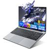 KAQIMOCI 15,6 Pollici Portatile PC 16GB RAM DDR4 512GB SSD Office 365 Notebook Win 11 Alder Lake-N95 Processore (fino a 3,4 GHz) Studenti e Uffici Dotato Touch ID WiFi BT HDMI USB 3.0 Tastiera Full-Size
