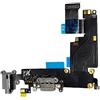 DHLK® Connettore Dock di Ricarica Compatibile con iPhone 6 Plus - Charging Port Cavo Flessibile, Grigio Scuro (A1522, A1524, A1593)