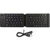 ANCLLO Mini tastiera wireless Tastiera pieghevole Bluetooth 3.0 Ricaricabile ultra sottile Compatibile con iOS Android Windows Smartphone Tablet Laptop