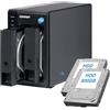Qnap TR-002 DAS Storage 2-Bay - 1000GB - 0 GB RAM Microprocessor with hardware RAID No - refurbished