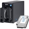 Qnap TR-002 DAS Storage 2-Bay - 6000GB - 0 GB RAM Microprocessor with hardware RAID No - refurbished