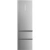 Haier Frigorifero Combinato 3 Porte Capacità 414 Litri Classe energetica D Raffreddamento No Frost colore Argento - HTW5620DNMG 3D 60 Serie 5