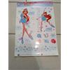 Rainbow Lotto 17 Vetrofanie vintage 2008 Winx On Ice Nuove