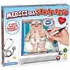 Teorema Giocattoli Medici da Strapazzo, Gioco di Società Classico, Gioco da Tavolo Educativo di Abilità Manuale con Suoni per Bambini e Famiglia, Impara il Corpo Umano