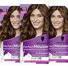 Perfect Mousse Schwarzkopf Perfect Mousse colorazione permanente in schiuma 665/6-65 marrone cioccolato chiaro (93 ml), colore per capelli con perfetta copertura del grigio, colorazione per una cura intensa e una