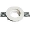 Pianeta Led 10 PORTAFARETTI TONDO DA INCASSO IN GESSO PER FARETTI GU10 e GU5.3