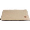JACK AND VANILLA - Cuscino per Gabbia per Cani Brooklyn - Tappeto a Pelo Cesto e Letto Durevole, Tutto Il Comfort per Cani Piccoli a Grandi - Colore Beige, XXL, 119 x 73 cm