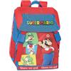 Franco Cosimo Panini SUPER MARIO - Zaino Scuola Ufficiale Super Mario, Zaino Bambini, 2 Ampi Spazi Centrali, Tasche Frontali e Laterali, Spallacci Regolabili e Imbottiti, Schienale Imbottito, 32 x 43H x 23, 31 L