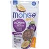 Monge & C. SpA Monge Cat Meat Mins Gift Hairball Ricco In Salmone Fresco Con Prugne 50 g Mangime