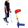 PEPE Mobility Stampelle Ortopediche Regolabili Bambini (x2 Unità), Pediatriche Colorate per Ragazzi e Ragazze, Canadesi Leggere - Made in Europe