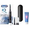 Oral-B Spazzolino Elettrico Ricaricabile iO 6N Nero, 1 Spazzolino Elettrico, 2 Testine Di Ricambio, Custodia Da Viaggio + 1 Dentifricio Oral-B Pro Expert Sensibilità, Pulizia Denti Efficace