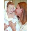 Piped Terry Kids Towel with Hood 100x100