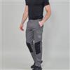 1 Pantaloni da Lavoro Uomo Multitasche in Cotone, Leggeri con Particolari Rifrangenti Personalizzati-ZURIGO TECH