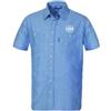 1 Camicia Uomo Manica Corta con Chiusura a Bottoni Scoperti in 100% Cotone Personalizzata, Ideale come Capo da Lavoro-Iron