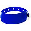 200 Bracciali in PVC con Chiusura Regolabile, Colorato e Personalizzati