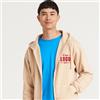 Felpa Uomo in Cotone con Cappuccio Full Zip Personalizzata Ideale come Capo Promozionale