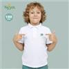 1 Polo Bambino Keya 100% Cotone Bianco 180g/m²| Personalizzata