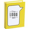 50 Blocchetti Post-it a Forma di Fumetto con Copertina Soft Touch in Cartone Riciclato Personalizzati