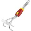 WOLF Garten Wolf-Garten 71AIA002650 LB-M Coltivatore Sarchiatore, Rosso/Argento, 12.5x18.1x28.1 cm