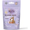 Marty & Co - Relax Snack - Biscotti - per Rilassare Il Cane e Gatto Sotto Stress - Con Camomilla, Lavanda, Probiotici, Nucleotidi, Vitamine e Minerali - Grain Free - gr 80