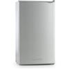 KLARSTEIN Frigorifero Alimentazione Singola - Frigorifero, 90 Litri, Classe E, 2 Livelli, Compatto, Porta, Ripiani e vani Porta in Acciaio Inox, Argento