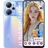 OSCAL Tiger 13 Smartphone 5G Gemini AI, 24GB+256GB/2TB-TF Smartphone Android 14, Octa-Core, 6.67" HD+ 90Hz, AI 50MP+8MP, 18W Ricarica Rapida, 5G Dual SIM Telefono Cellulare NFC/OTG/GPS Blu