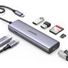 UGREEN Hub USB C HDMI 4K 30Hz Adattatore Type C Ethernet Gigabit Lettore di Scheda SD TF Compatibile con MacBook PRO Air M3 M2 M1, iPad, iPhone 16 Plus Max, Galaxy S24 Ultra