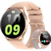 Baolubao Orologio smartwatch Uomo Donna (Rispondere/Fare Chiamate) ，1.43" Schermo HD AMOLED, 24H Sonno Cardiofrequenzimetro, IP68 Impermeabilecon 130+ Modalità Sportive smart watch per Android IOS
