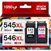 YesInk PG-545XL CL-546XL Sostituzione per Canon 545 546 XL PG 545 546 545 XL 546 XL PG-545 CL-546 Cartucce d'inchiostro per Canon Pixma MX495 MX490 iP2850 iP2840 MG2450 (1 Nero, 1 Tri-colore)