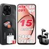 Blackview Color 6 Smartphone Android 15, 24(8+16) GB+128GB/2TB, Octa-Core, 6.67" 90 Hz, 50MP+13MP, Telefono 2025, 5000 mAh 18W, Cellulare Doppia SIM/OTG/Face ID/Fingerprint/Jack per Cuffie da 3,5 mm