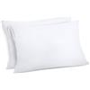 Utopia Bedding Copricuscini Impermeabili 50x80 cm (Set di 2) con Cerniera, Federe Cuscini Letto Certificato Oeko-TEX