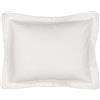 Historic Charleston King Charles Federa Decorativa in Cotone Matelasse, Stile Classico Europeo, Bianco, 91 x 51 cm (Pack of 1)