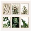 AG Design® Set DOPPIO LATO di 3 Poster Natura e Stampe d'Arte | 3 pz x 30 × 42 cm | Per Camera da Letto, Soggiorno, Cucina e Ufficio | Senza Cornici | AP3 351484