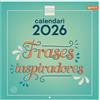 Finocam - Calendario da parete 2026 30 x 30 cm Mese Vista Gennaio - Dicembre 2026 + Sep.- Dic. 2025 (4 mesi) ridotti | Calendario 2026 | Immagini Frasi ispiratrici - Catalano