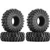 INJORA 1.9 Pneumatici all Terrain King Trekker S5 Pneumatici per TRX4 SCX10 1/10 RC Crawler Upgrade (118 * 42mm)