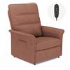 FLEXISPOT Poltrona da Relax Elettrica(82 x 77 x 104 cm) con schienale regolabile, reclinabile da 105 ° a 155°, poltrona reclinabile, divano relax ergonomico poltrona per camera da letto e soggiorno