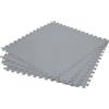 Bestway 58636 Flowclear Tappeto Sotto Piscina Fuori Terra Protettivi e Componibili Colore Grigio 78X78 cm, 9 Fogli