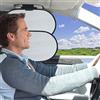 WANPOOL Parasole con Maniglia per Finestrino Laterale Anteriore Auto