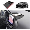 Coleya Vano Portaoggetti del Cruscotto Centrale Compatibile con Ford Puma 2020-2025, Console Centrale Portaoggetti, Ford Puma Organizer per Console Centrale con Tappetino Antiscivolo (Nero)