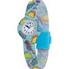 HIP HOP, Collezione Kids Fun, Orologio Bambini con Grafica Happy Dino, Cinturino in Silicone Eco-Friendly, Cassa 28 mm, Facile da Leggere, Colori Vivaci